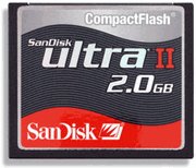 SanDisk 2.0GB Ultra II CompactFlash Memory Card