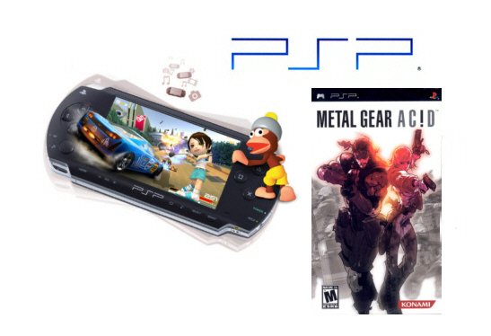 Sony Playstation Portable - Metal Gear Acid Combo