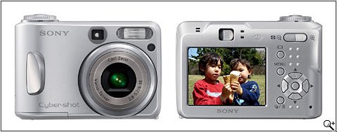Sony CyberShot DSC-S90 - 4.1 MegaPixels Digital Camera with 3x Optical Zoom