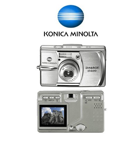 Minolta Dimage G600 - 6.0 Megapixels Digital Camera with 3x Optical Zoom