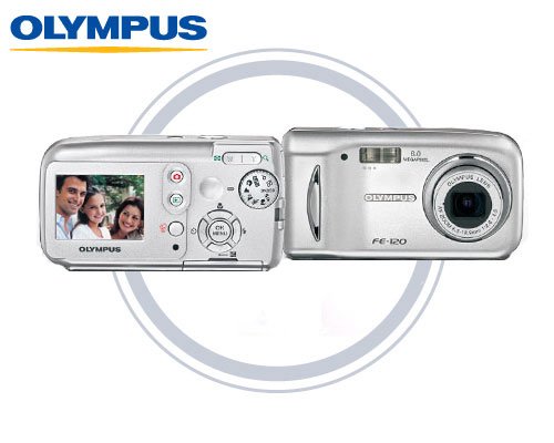 Olympus FE120 - 6.0 Megapixels Digital Camera with 3x Optical Zoom