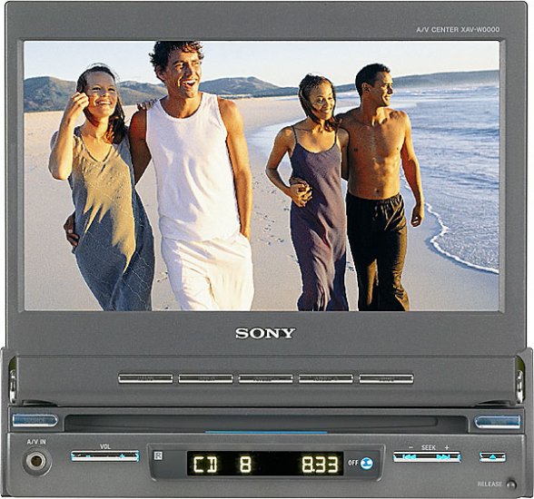 Sony XAVA1 In-Dash 7 inch Motorized Touchscreen DVDMP3 player