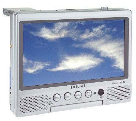 Initial GD-70X - 7-inch TFT LCD CDDVD Navigational System