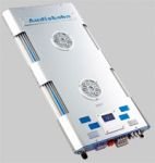 Audiobahn A4801T AB MOSFET 4 X 250 WATTS RMS W BLUE DIGI VOLT METER & FLAME