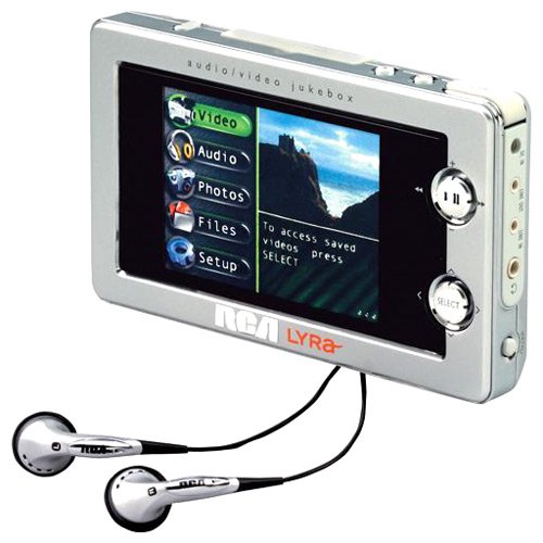 RCA RD2780 LYRA - 20GB Audio Video Jukebox - MPEG4 Viewer