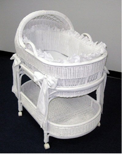 Giovanni Rizzo Wicker Bassinet