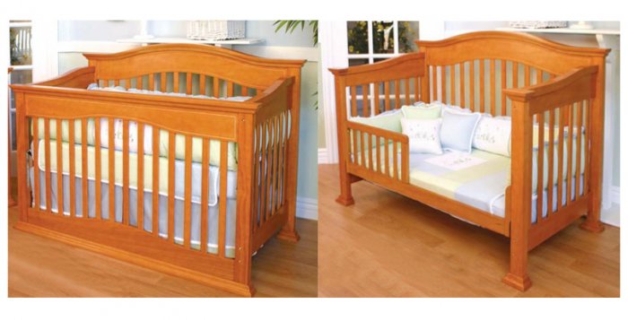 Giovanni Rizzo - Sunset Oak Convertible Crib MSRP $799.99