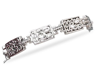 Rectangle Filigree Link