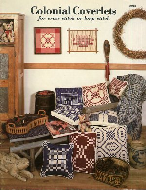 primitive cross stitch pattern on Etsy, a global handmade and