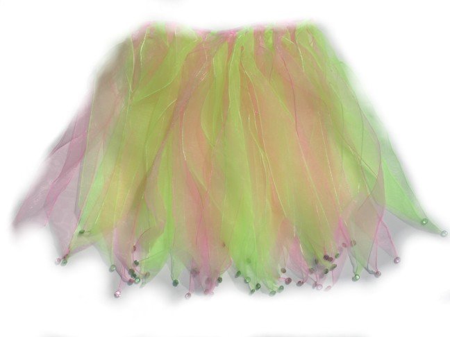 New green and pink dance dress up tutu skirt