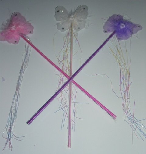 Butterfly wands
