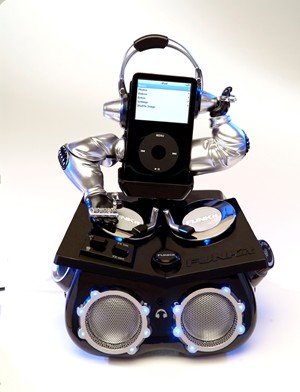 KNG AMERICA FUNKIT DJ ANIMATED IPOD SPEAKER SYSTEM