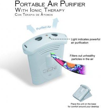 Bright O-ZONE for Clean Portable Air Purifier