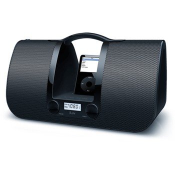 JWIN I552-WHT ILUV IPOD DOCK BLACK