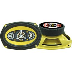 Pyle PLG69.8 6 inchX9 inch Eight-Way Speaker System (Pair)