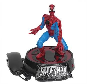 TELEMANIA Animated Spiderman Phone