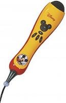 MEMOREX Mickey Karaoke Microphone with Built-in Songs