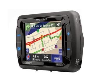 UNIDEN Maptrax Automotive 3.5" Turn-By-Turn Navigator
