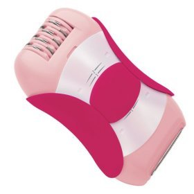Revlon RV565 Gentle 2-in-1 Hair Removal System, Pink