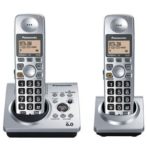 Panasonic DECT 6.0 Exp Dual Cordless w/ Answering System