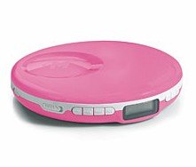 Memorex Personal CD player with 60-second anti-shock protection (Pink)