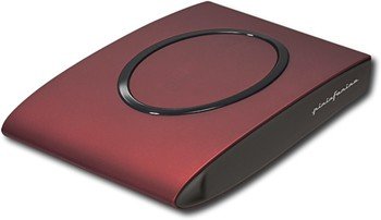 SimpleTech - Signature Mini 320GB External Hard Drive - Dark Red Black Cherry