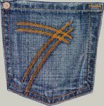 7 Seven For All Mankind Jeans DOJO Size 28 New Retails for $165