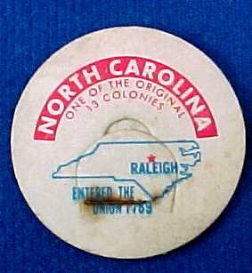 NORTH CAROLINA, MILK BOTTLE CAPS, HISTORICAL sp2-read FAQ more . . .
