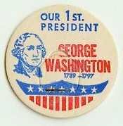 GEROGE WASHINGTON, 1st PRESIDENT MILK BOTTLE CAPS â Historical - p1L read more . . . .