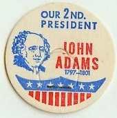 JOHN ADAMS, 2nd PRESIDENT MILK BOTTLE CAPS Historical p2L read more . . . .