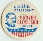 Grover Cleveland 24th PRESIDENT MILK BOTTLE CAPS pLs24S Quantities Available read more . . . .