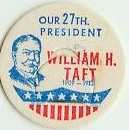 William H. Taft 27th PRESIDENT MILK BOTTLE CAPS pLs27--Quantities Available read more . . . .