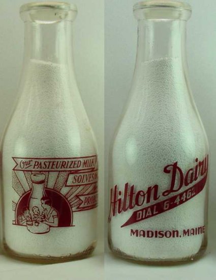 HILTON DAIRY, Madison, ME Mint with nice PIX, TRPQ, Mint p-146 more