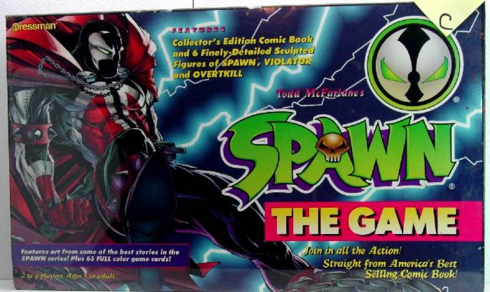 SPAWN THE GAME by TODD MacFARLANE, SEALED BOX af-1C