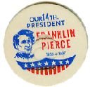 Franklin Pierce 14th PRESIDENT MILK BOTTLE CAPS pLs14M Quantities Available read more . . . .