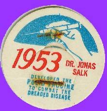 Dr. Jonas Salk, 1953 Historicak Milk Bottle Cap sc24
