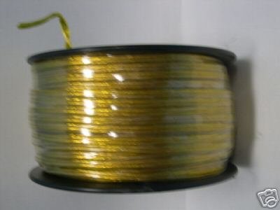 Lamp parts: 250' roll gold cord for wiring lamps TR-830