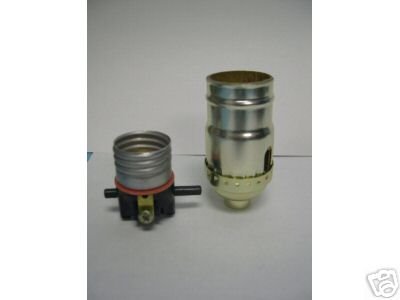 Lamp parts: Push-thru socket, shell, cap- $1.13 ea (TR-19)