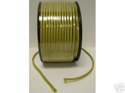 Lamp parts: Gold rayon lamp cord - 250' roll (TR-922)