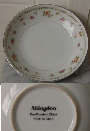 Abingdon Fine Porcelain China