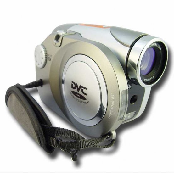 5.0 mega-pixel High Resolution Digital Camcorder + Camera - 2.4 Inch TFT Screen