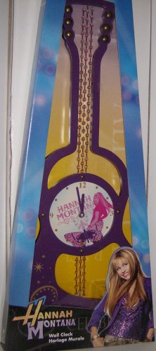 Hannah Montana Guitar Clock