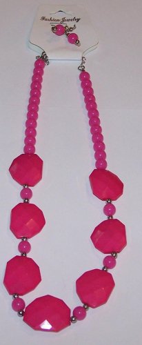 Bright Pink Necklace