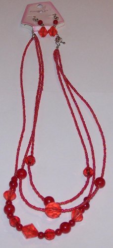 Red Jewel beads