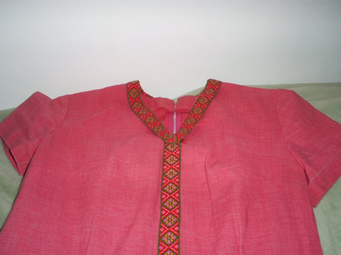 Pink Indian Vintage Dress
