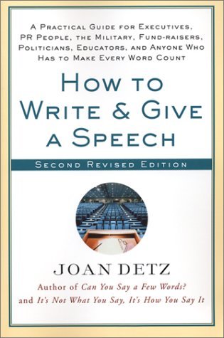 How to Write & Give a Speech