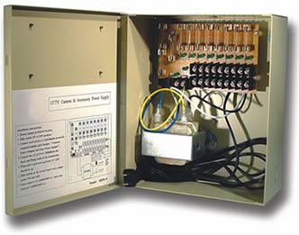 Multi-Power Supplies• MPS-12DC-4UL 4 Camera 12 Volt Power Supply