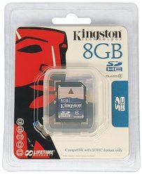 8 GB SD Card- SD-CARD8GB