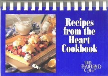 Recipes From The Heart Cookbook The Pampered Chef Exc Cond Clean