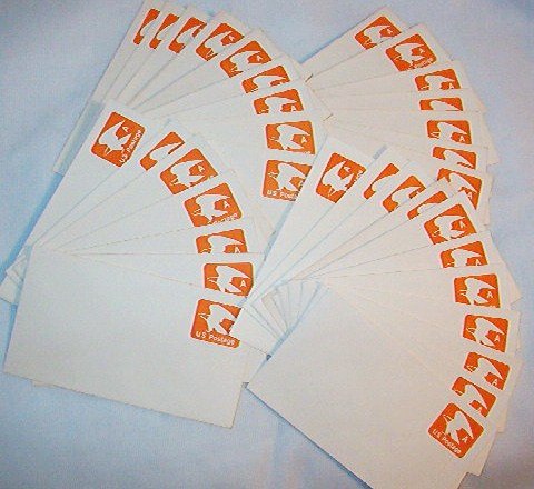 1978 Usps ~ A ~ Prestamped Envelopes Lot of 17 - vg Cond